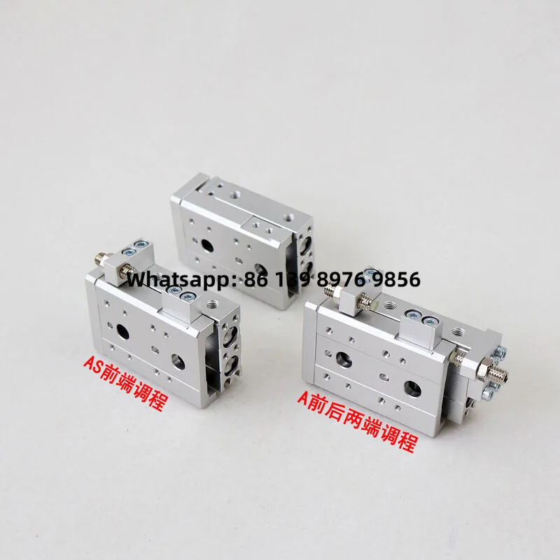1PC Slide Cylinder Mxs6/8/12L/16-10A/20A/30As/40/50/75/100A B AS BS T