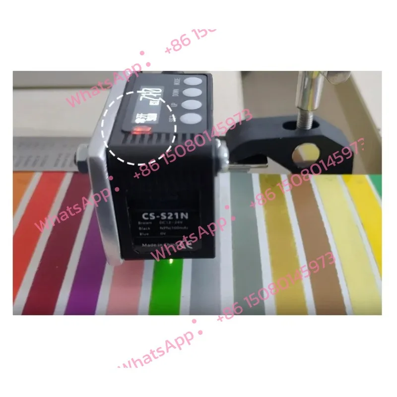 Color Marking Mode, Fastest Response Time 30μs NPN PNP Color Marking Sensor Color Sensor
