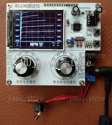 

Transistor Illustrator & Characteristic Curve Tester - For Transistor Performance Detection & Curve Analysis