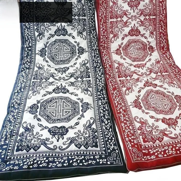 

Handmade Pure Cotton Sofa Cushion Traditional Handprint New Chinese Style Home Folkloric Wind B&B Ethnicity Decorative Pad