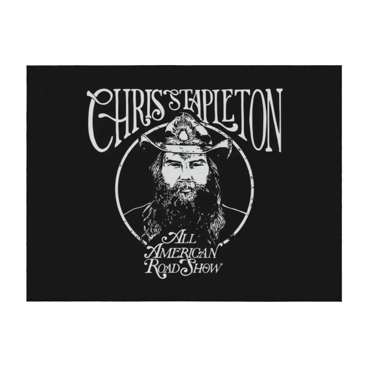 

Chris Stapleton Throw Blanket Blankets For Bed Bed linens anime Custom Blankets
