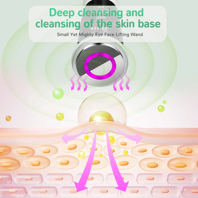 Bibliothèque intelligente prix usine plus récent masseur de beauté du visage multifonctionnel yeux visage cou dispositif de levage Essence du visage introduction