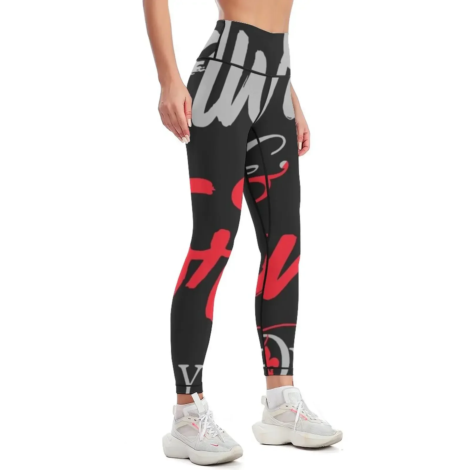 Always and Forever Family Above All Leggings Women's fitness leggins push up woman for physical Womens Leggings