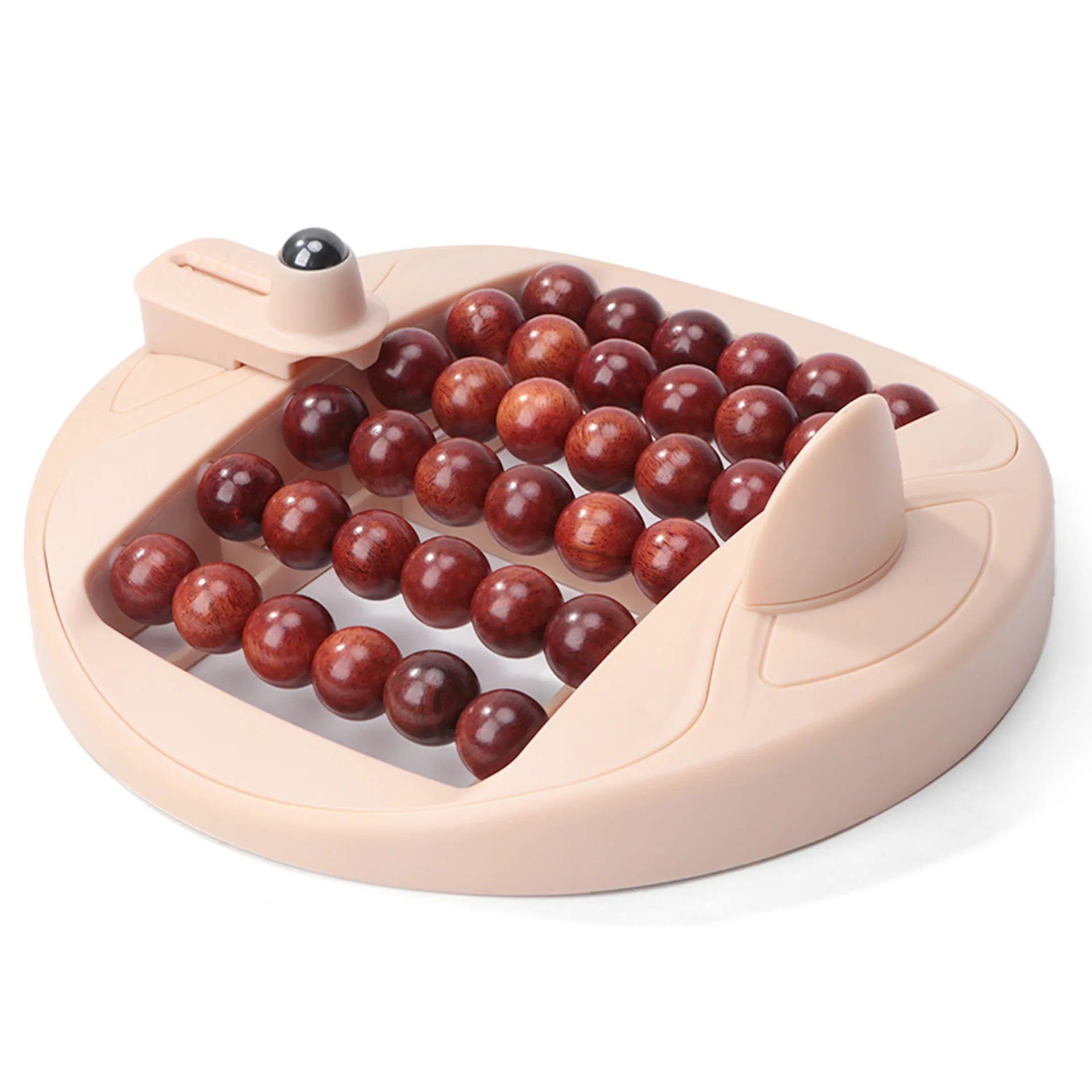 أسطوانة تدليك القدم الخشبية - أداة الضغط الإبري لنقطة يونجكوان | جهاز الانعكاسي الأخمصي مع وظيفة العجن #1