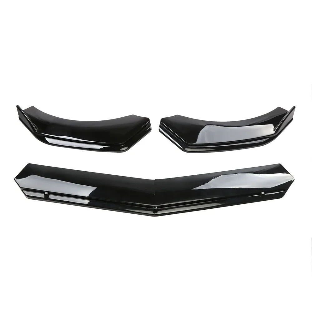 For Hyundai Sonata Gloss Black Front Bumper Lip Body Spoiler Splitter Body Kit United States