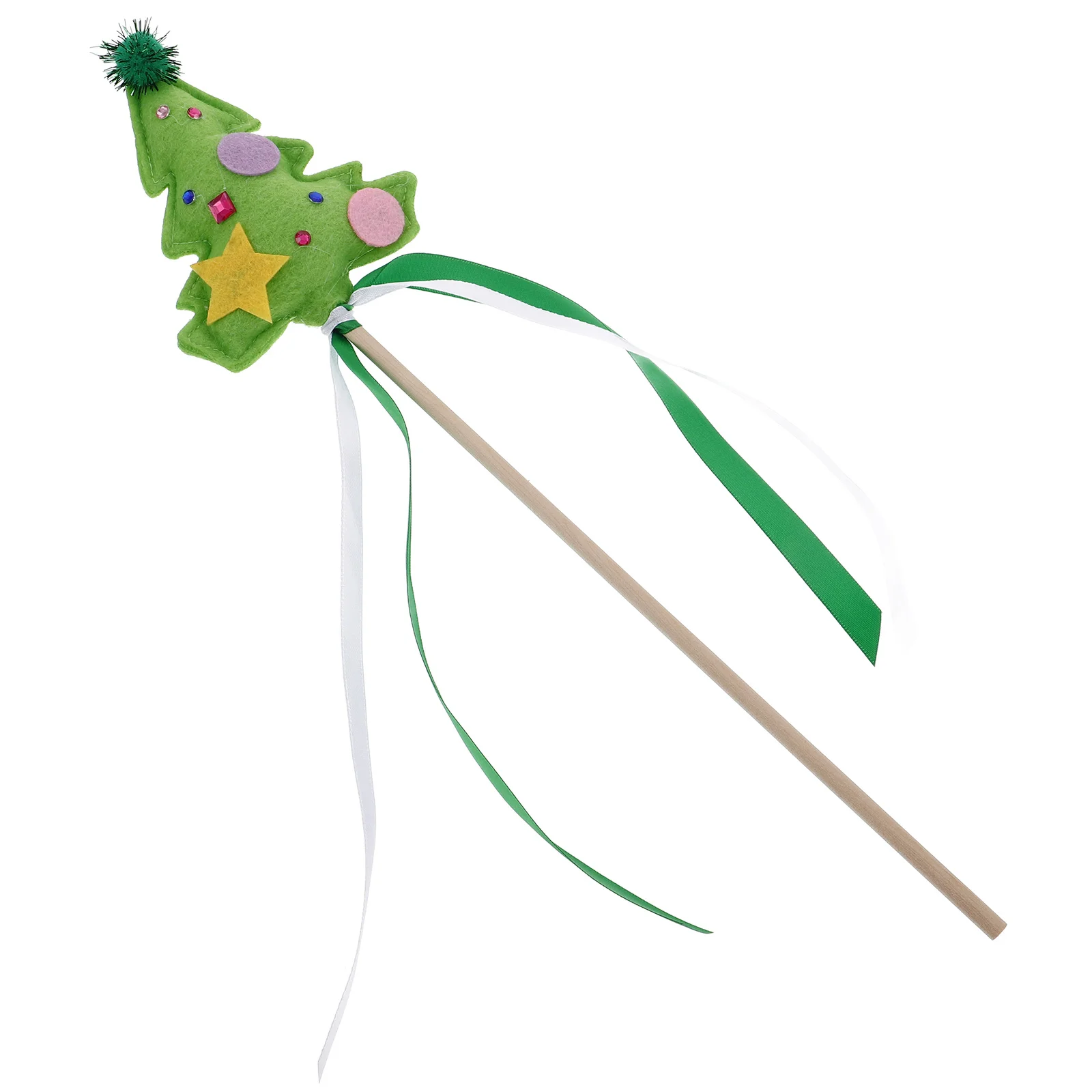 

Christmas Tree Fairy Wand Decorative Handheld Wand Party Accessory Kids Dress- Performance Cosplay Prop
