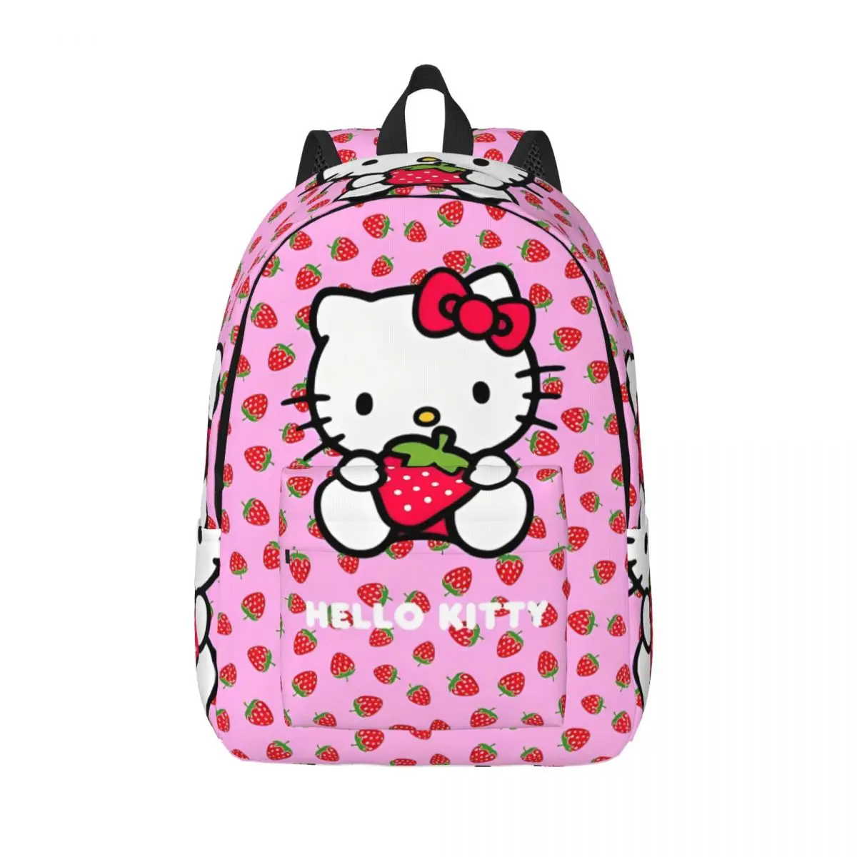Hello Kitty Ransel Kartun Lucu Ransel Perjalanan Desain Anak Laki-laki Perempuan Tas Sekolah Menengah Tahan Lama Ransel Santai