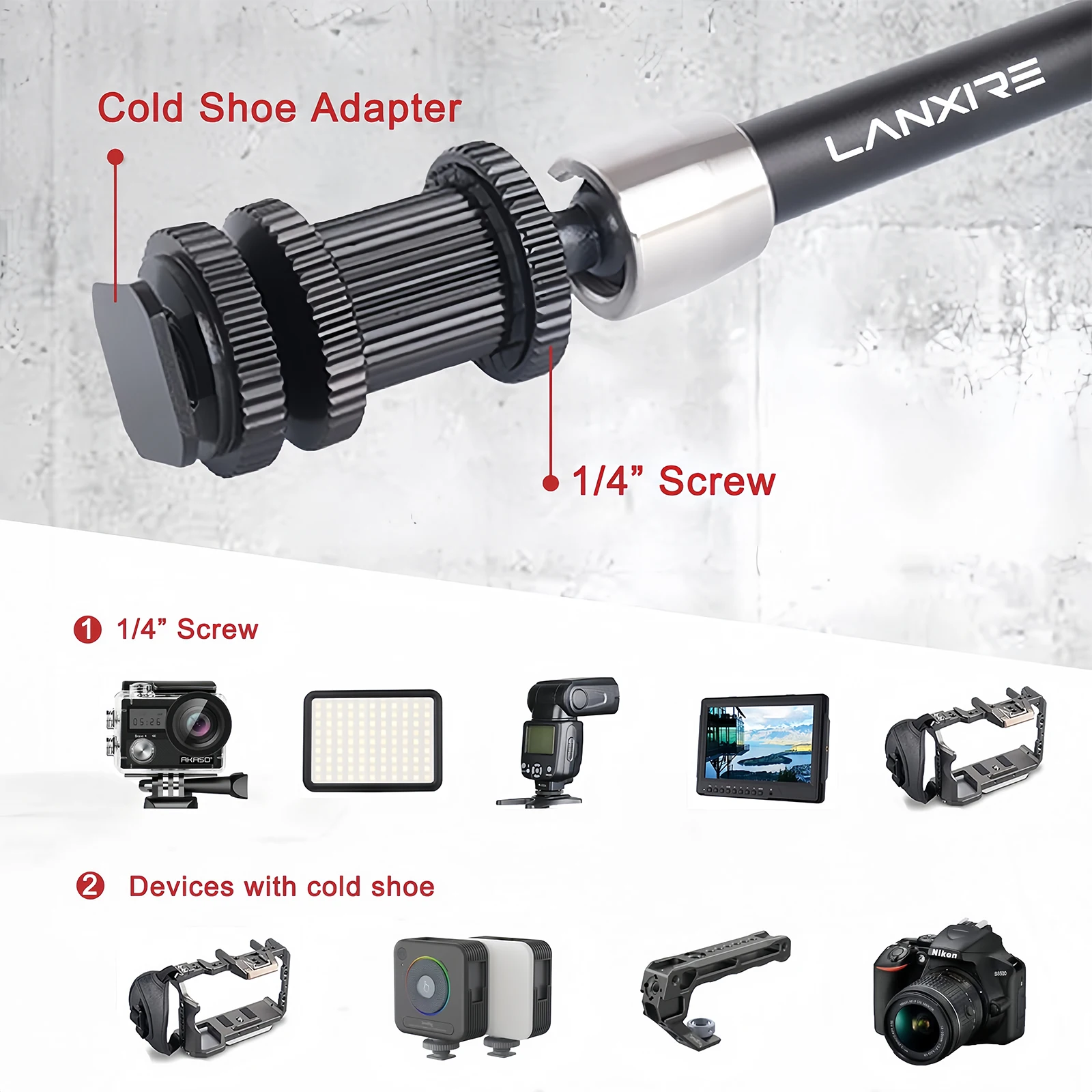 Kit Penjepit Ajaib Lanxire 11  - Photography Lighting Rig ulasan dan harga