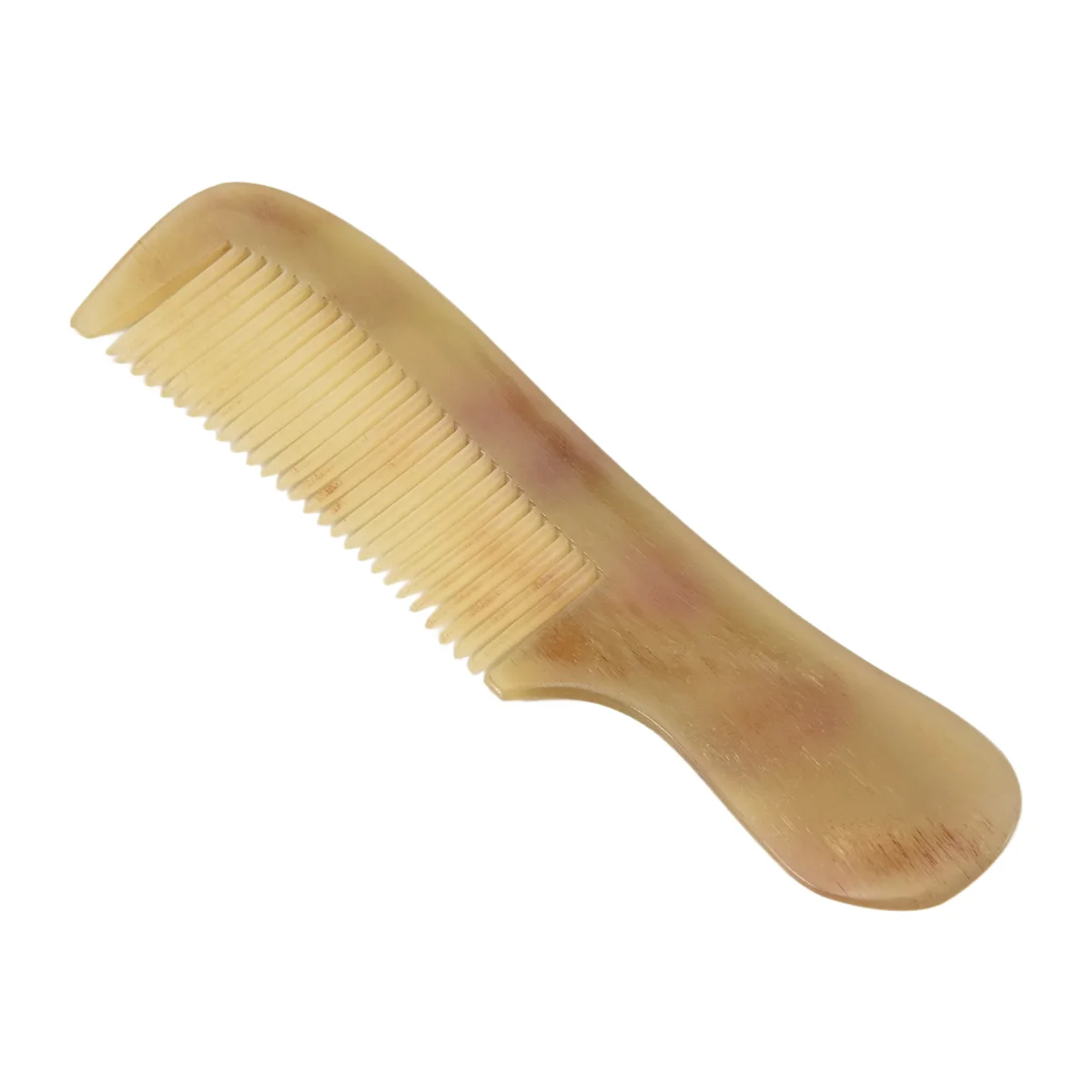 Professional Beauty Ox Horn Hair Comb Brush Spa Massage Salon