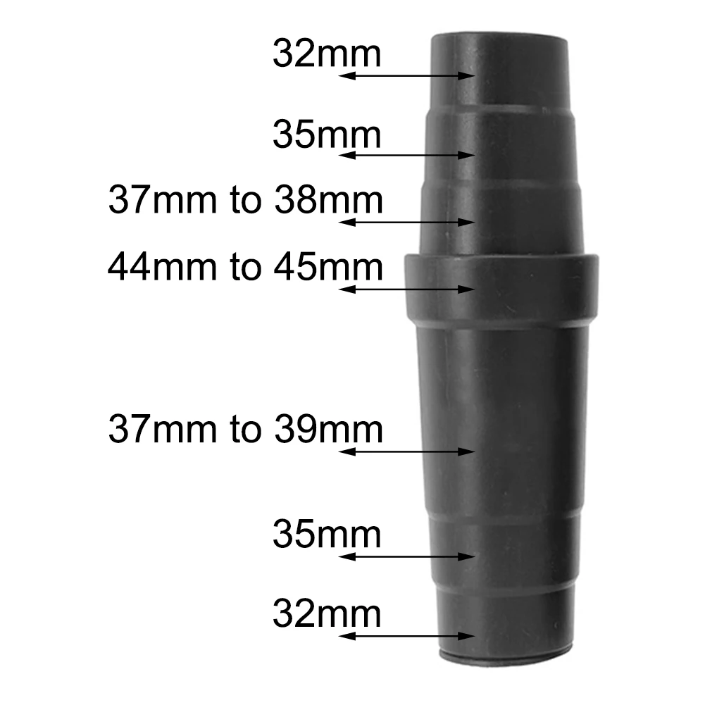 Vacuum Hose Adapter Kit for Enhanced Attachment Compatibility Adapts Inner Diameters from 1 1/4 to 1 3/8 Inches