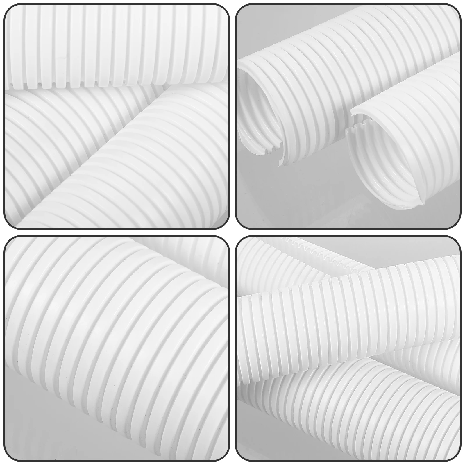 

4pcs Spiral Tree Guard Pvc Tree Trunk Protector Durable Bark Wraps Garden Outdoor Plants Gardening Supplies Wrap Guard