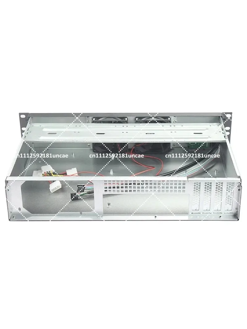 2U Rack Short Depth 300mm MATX Motherboard Horizontal Industrial Network Video Recorder Server Chassis