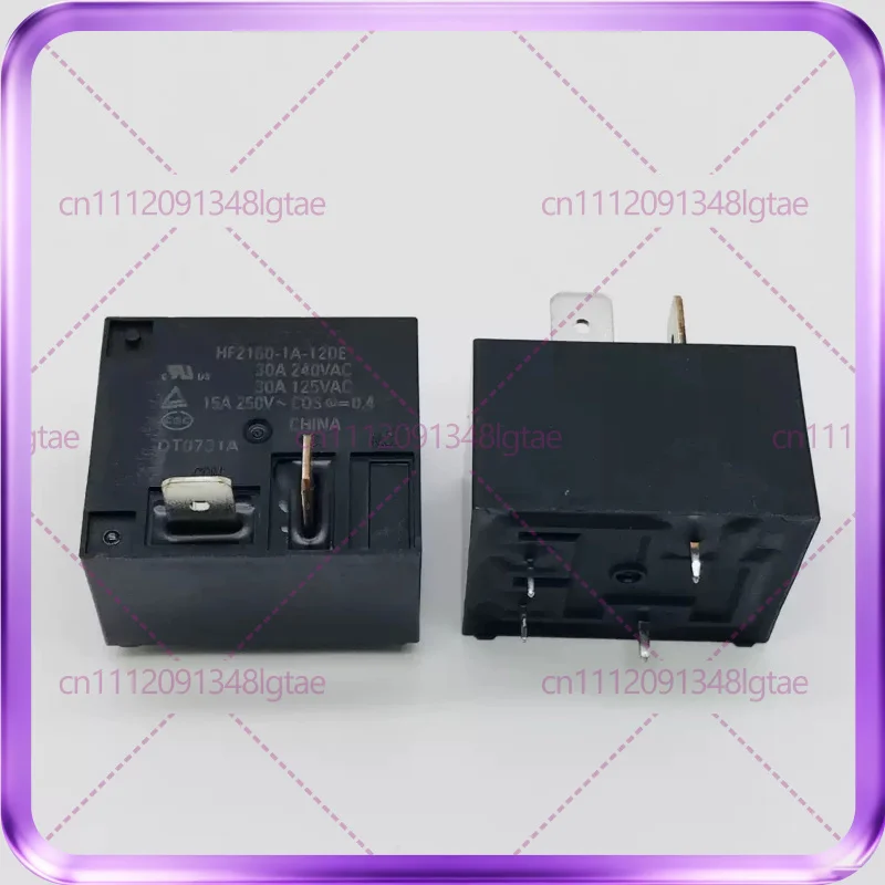5-10pcs HF2160-1A-12DE 4-pin set 30A240VAC T93 SLI