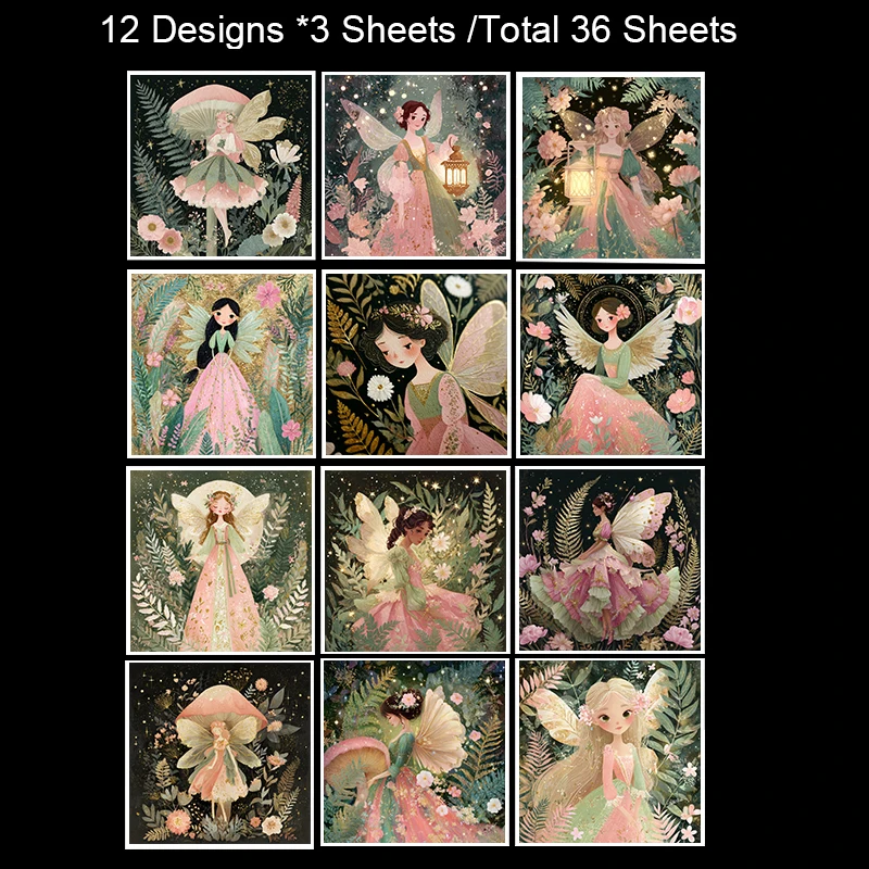 مجموعة ورق قصاصات مكونة من 36 ورقة (6 × 6 بوصة): تصاميم عتيقة لـ Origami، والمجلة غير المرغوب فيها، وصناعة البطاقات وديكو DIY.