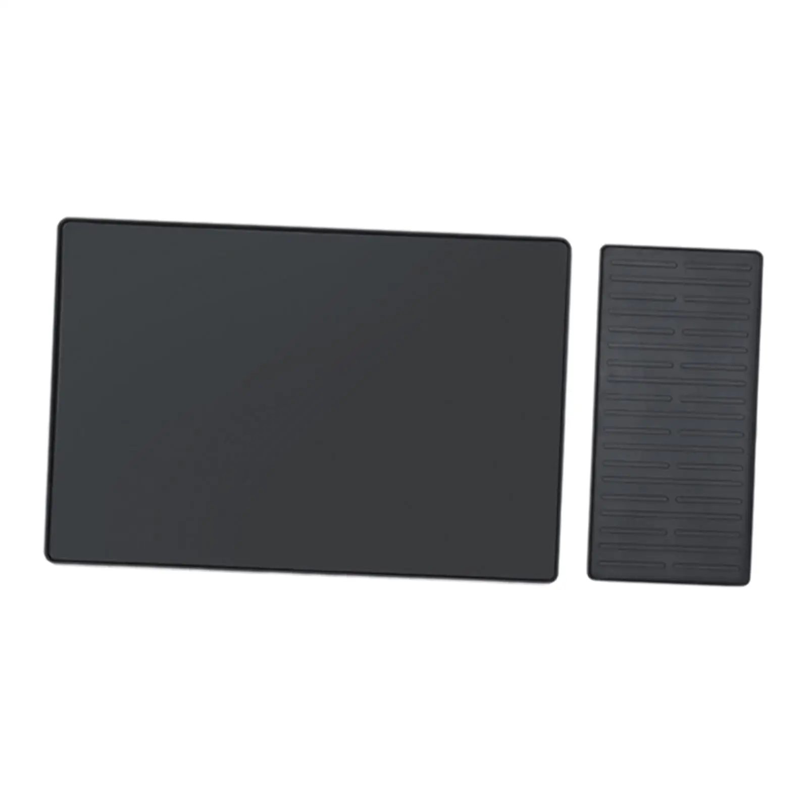 Silicone Coffee Mat with Dish Pad Keep Clean Coffee Maker Mat Espresso Machine Bar Accessory for Kitchen Cups
