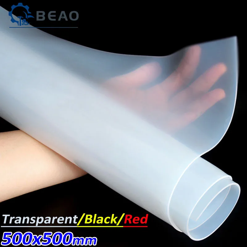 Transparent Silicone Rubber Sheet High Temperature Resistance Food Grade Silica Gel Plate