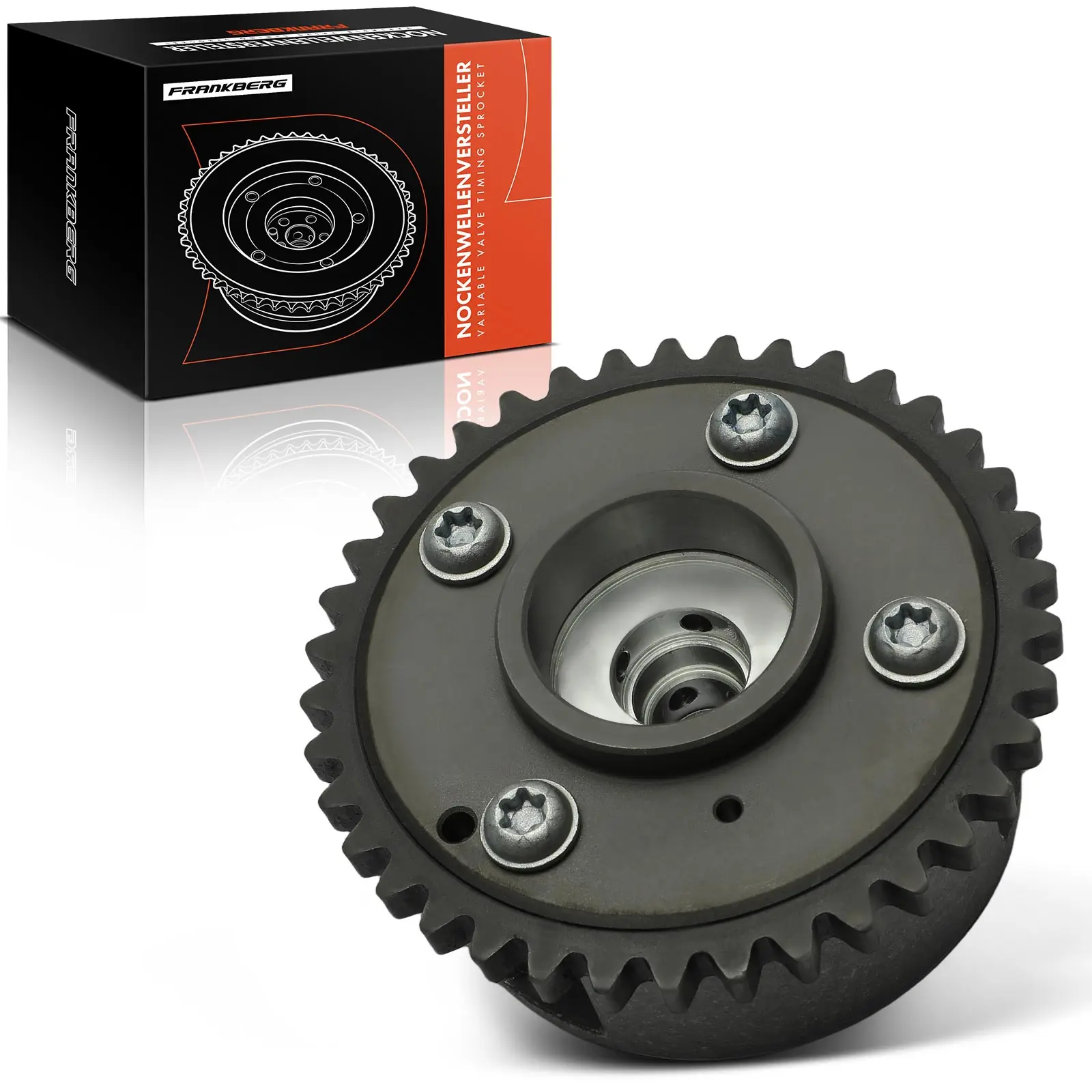 Frankberg 1X Ajusteur d'arbre à cames pour VW Golf VI, Seat Alhambra, Skoda Octavia, Superb 03C109088G 3C109088G
