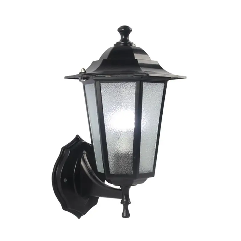 Outdoor Wall Light Fixtures Waterproof Wall Sconce Porch Lights Wall Mount with Glass Shade for Balcony Courtyard Restaurant