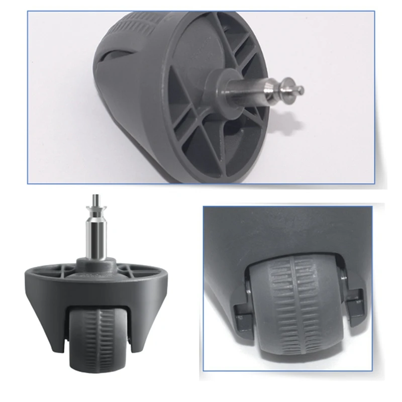 A44F-عجلة السفر لـ Narwal J4 / J5 جهاز آلي لتنظيف الأتربة أجزاء مكنسة عالمية مرفقات العجلات