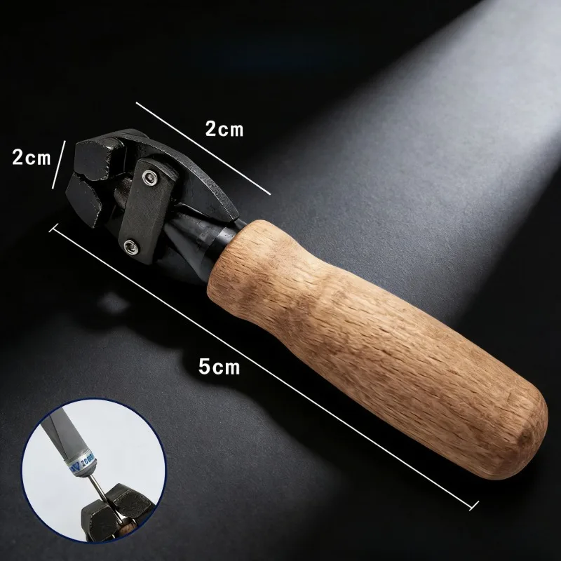 

Регулируемые быстрозажимные клещи из углеродистой стали с деревянной ручкой, усиленные, с противоскользящей рукояткой, для деревообработки и DIY