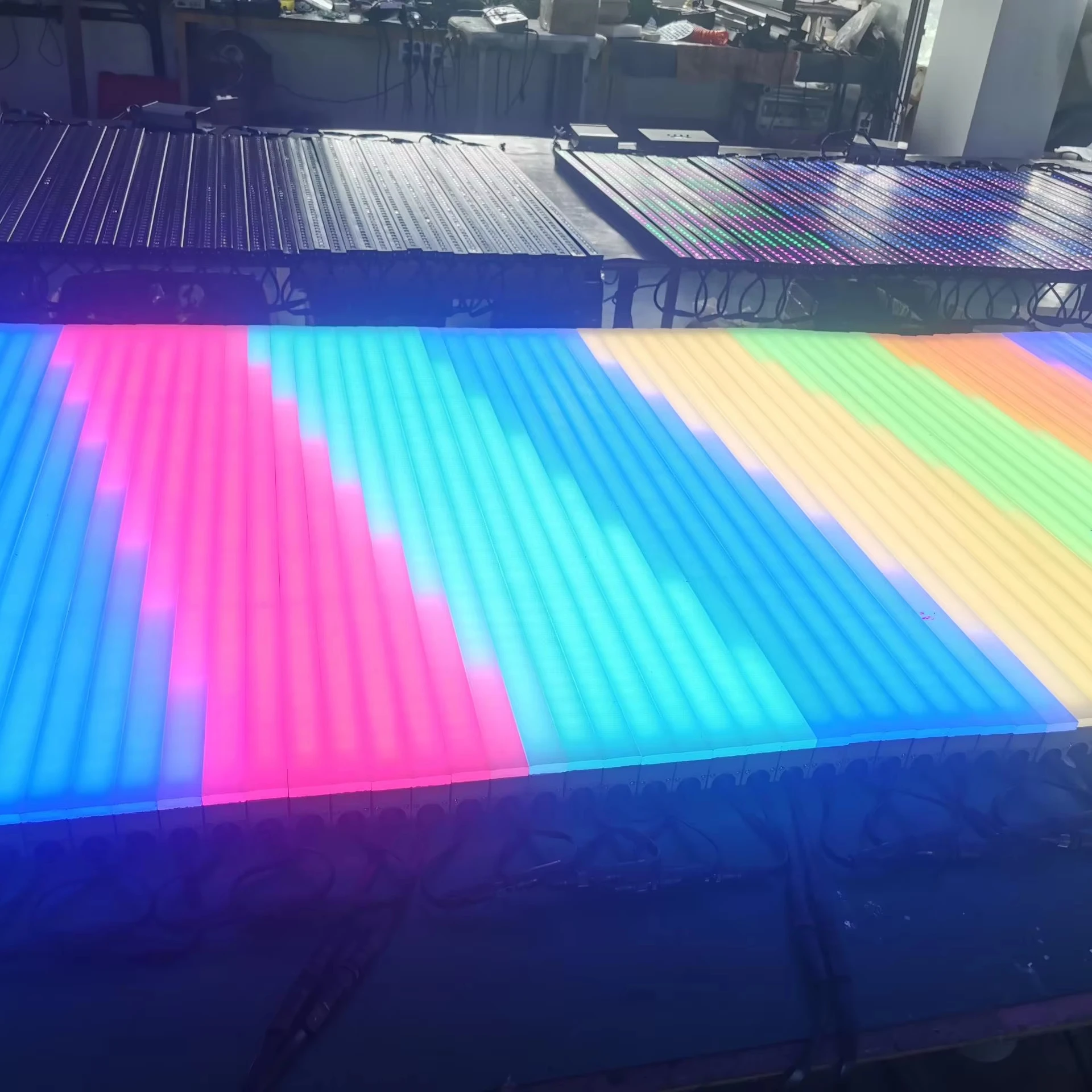 

360-градусная 3D круглая светодиодная пиксельная полоса