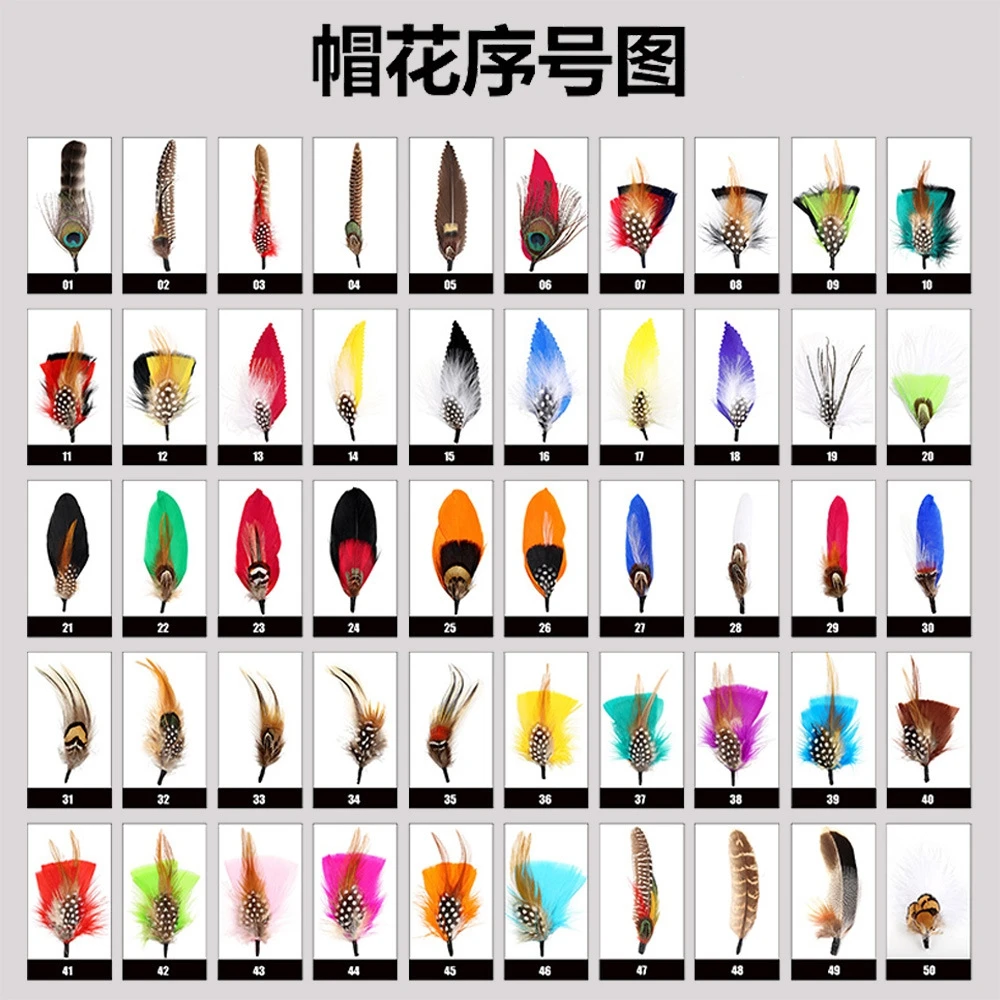 12 Pcs Natural Peacock Feathers Colorful Real Feathers for Fedora Cowboy Party Hats DIY Crafts