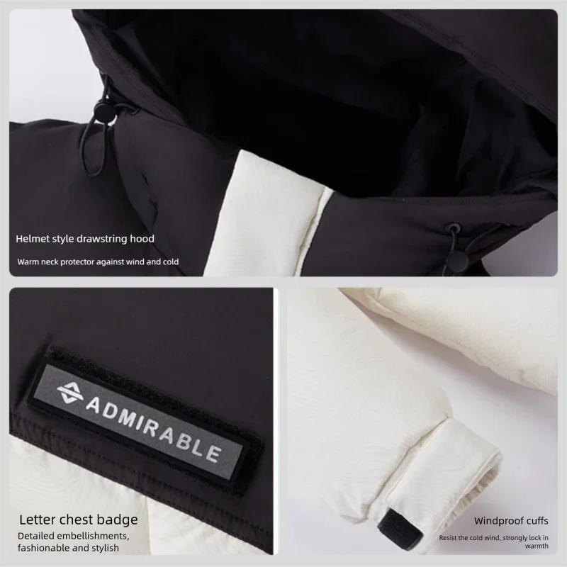 سترة شتوية سميكة من YESUNION للجنسين، معطف دافئ مقاوم للرياح في الهواء الطلق والطقس البارد #6