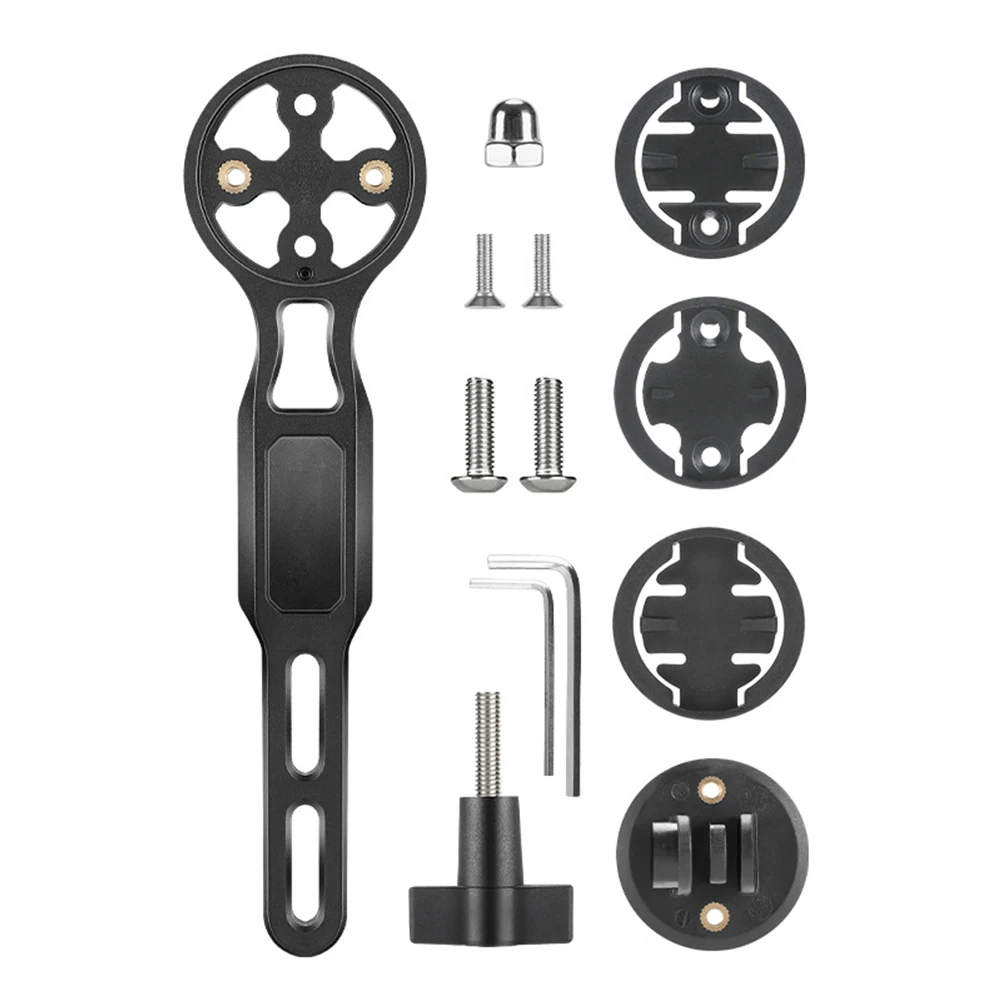 Bike Computer Stand Bicycle Computer Mount Non-deformation Structure Wide Applicability Anti-corrosion Material