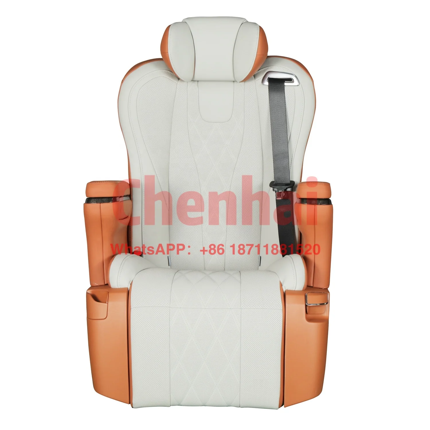 Customize Electric Alphard VIP Seats Heated Massage Rotating For Motorhome Caravan RV MPV Van Minibus Coach
