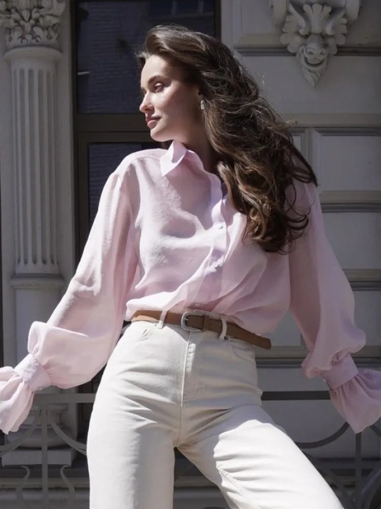 

Свободный женский повседневный кардиган-топ с длинными рукавами, утепленный, с рюшами, из полиэстеровой смеси, удобная рабочая одежда