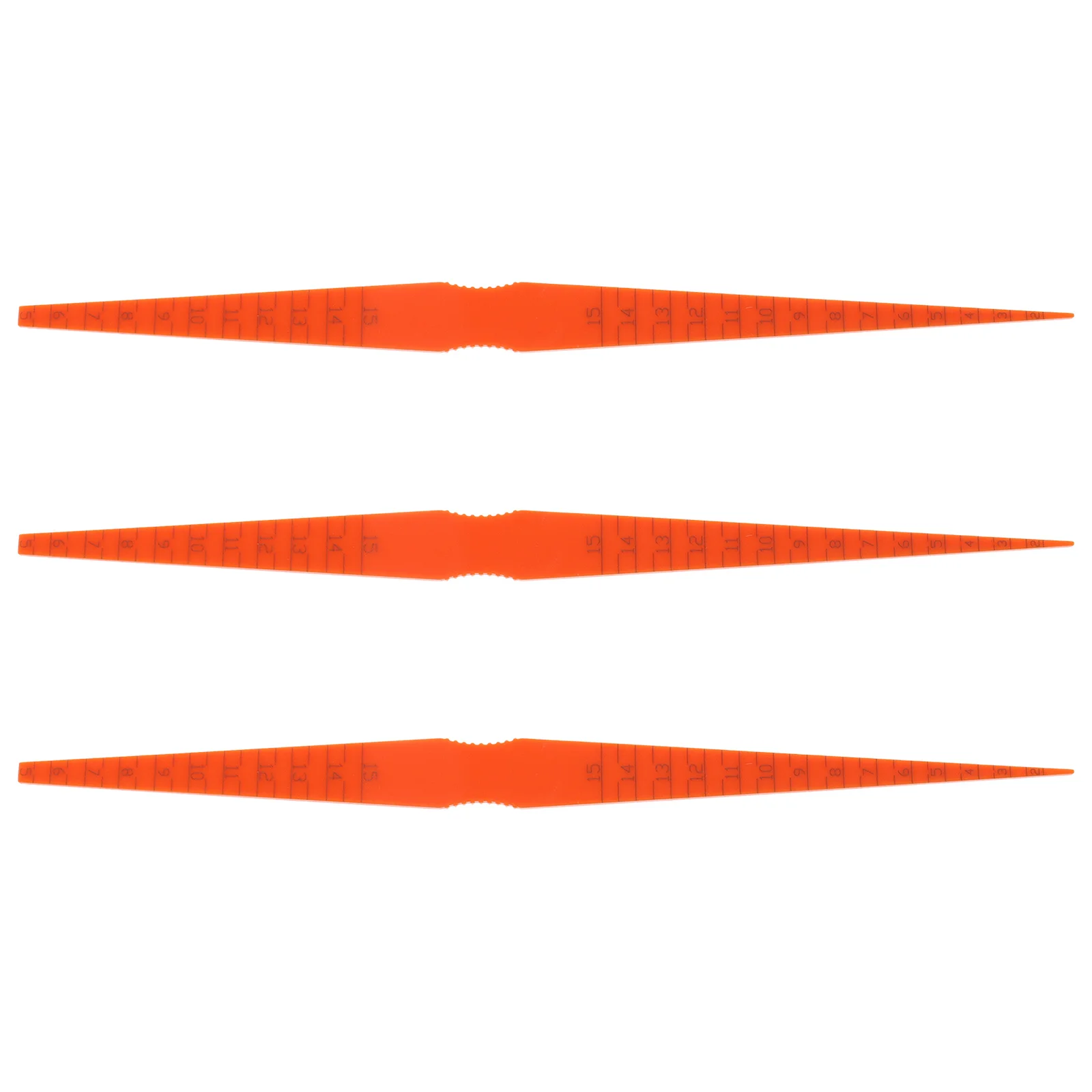 3 قطعة مقياس تفتق لألواح جسم السيارات أداة قياس الفجوة فحص سمك المحسس مجموعة قياس عرض الباب