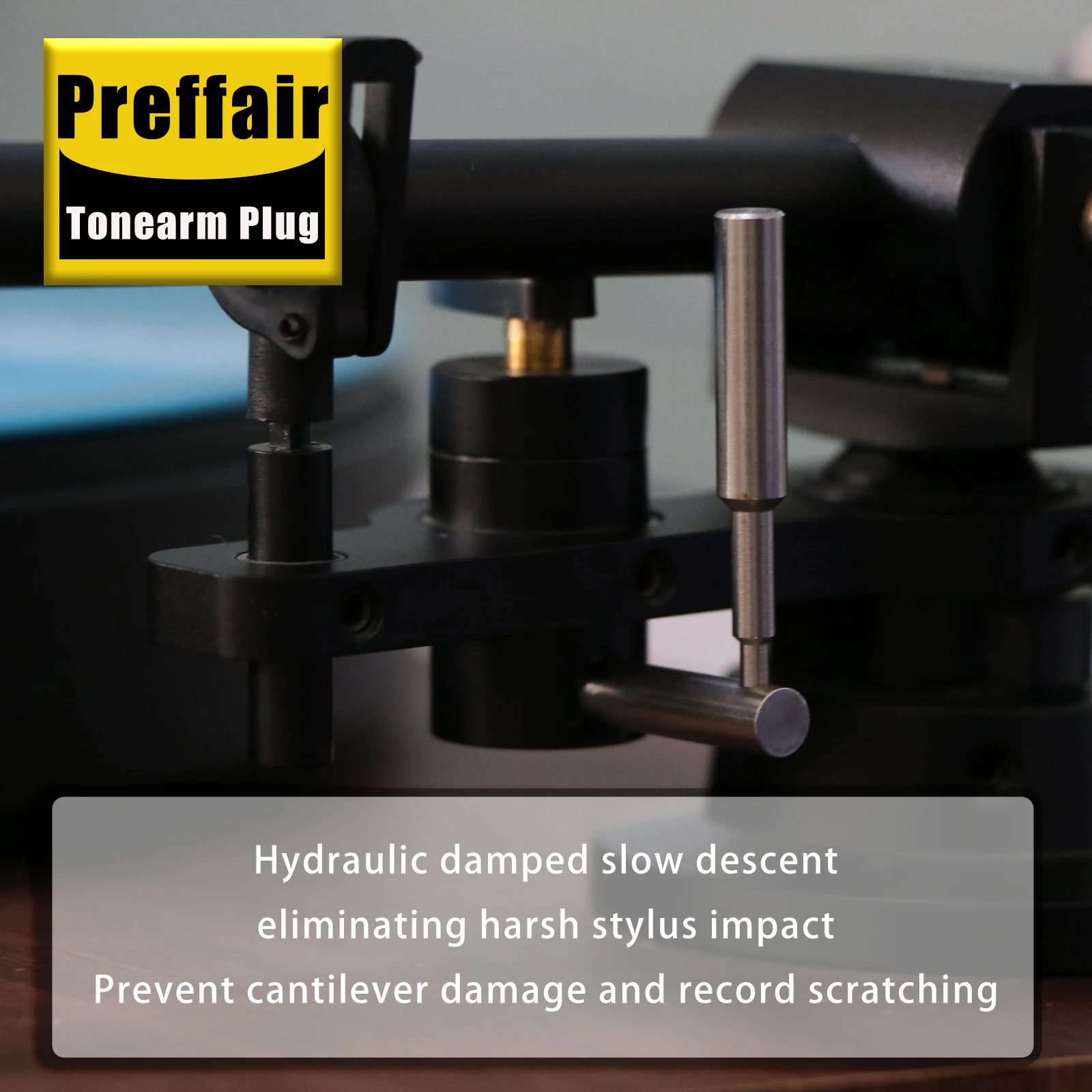 Hochwertiger Tonarmheber aus Aluminiumlegierung für LP-Plattenspieler, Recorder, Vinyl-Plattenspieler, HiFi-Audio, DIY-Zubehör – Detail 8