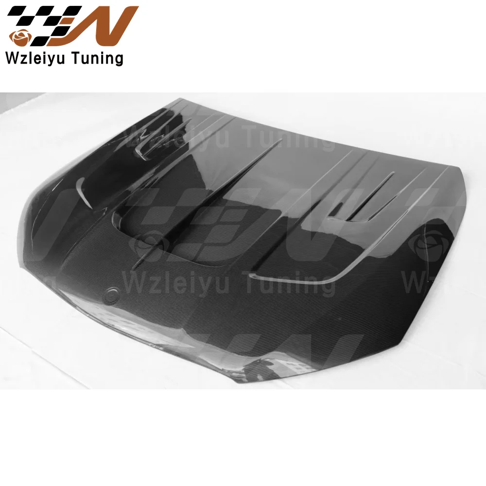 New Style Real Carbon Fiber Front Hood Bonnet For Mercedes Benz GLC 2023 High Quality Fitment