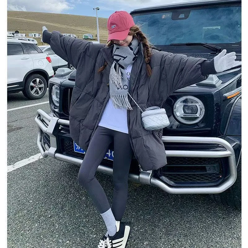 Down Cotton-padded Coat Women's Winter 2024 New Thick Korean Dongdaemun Cotton-padded Coat Women's Long Loose Cotton-padded Coat