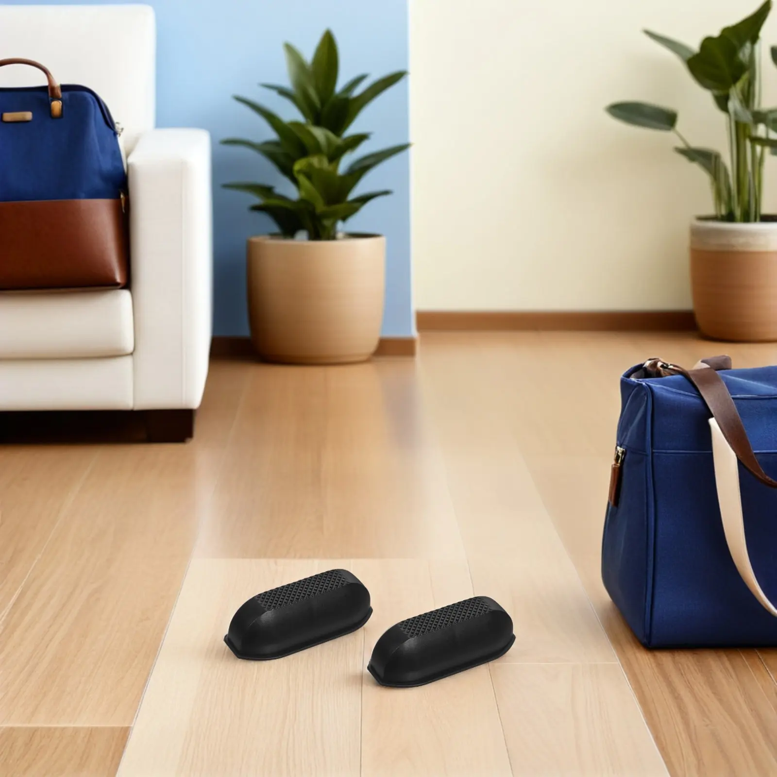 

4Pairs Luggage Bottom Side Feet Plastic Suitcases Screw on Anti-Slip Foot Pads Baggage Base Repair Stand Replacement Accessories
