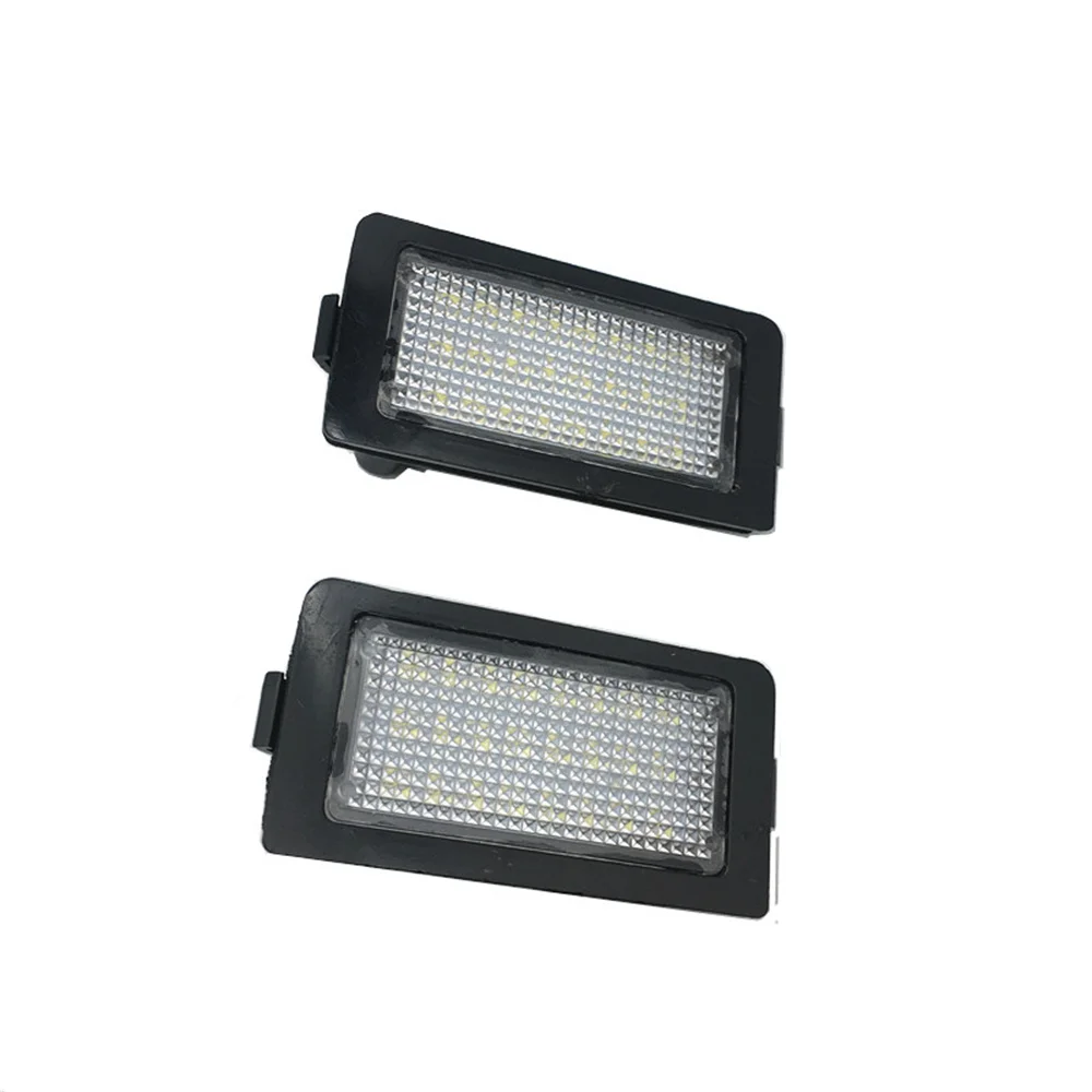 2PCS LED License Number Plate Lamps Free Light For BMW E38 7 Series 728i 730i 730d 740i 740d 740iL 750i 750iL 1995-2001