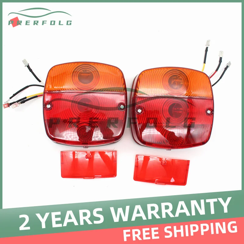 2Pcs Tail Lamp VOE11039553 11039553 Compatible with Volvo EL70 EW130 EW140 EW150 EW160 EW200 EW230 L110G L150G