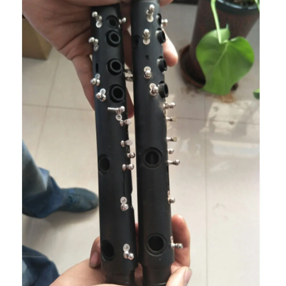 Clarinet Accessories the Lower Part of the Clarinet Semi-Finished Product Uses Chinese Plastic Columns and Springs