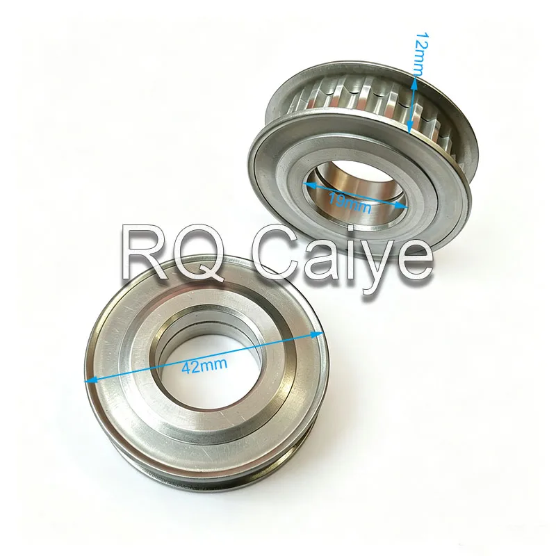 Timing Belt Idler Pulley F2.028.551 for Heidelberg SM102 CD102 XL105 Offset Press Spare Parts OD42-ID19-T12mm 24-Teeth