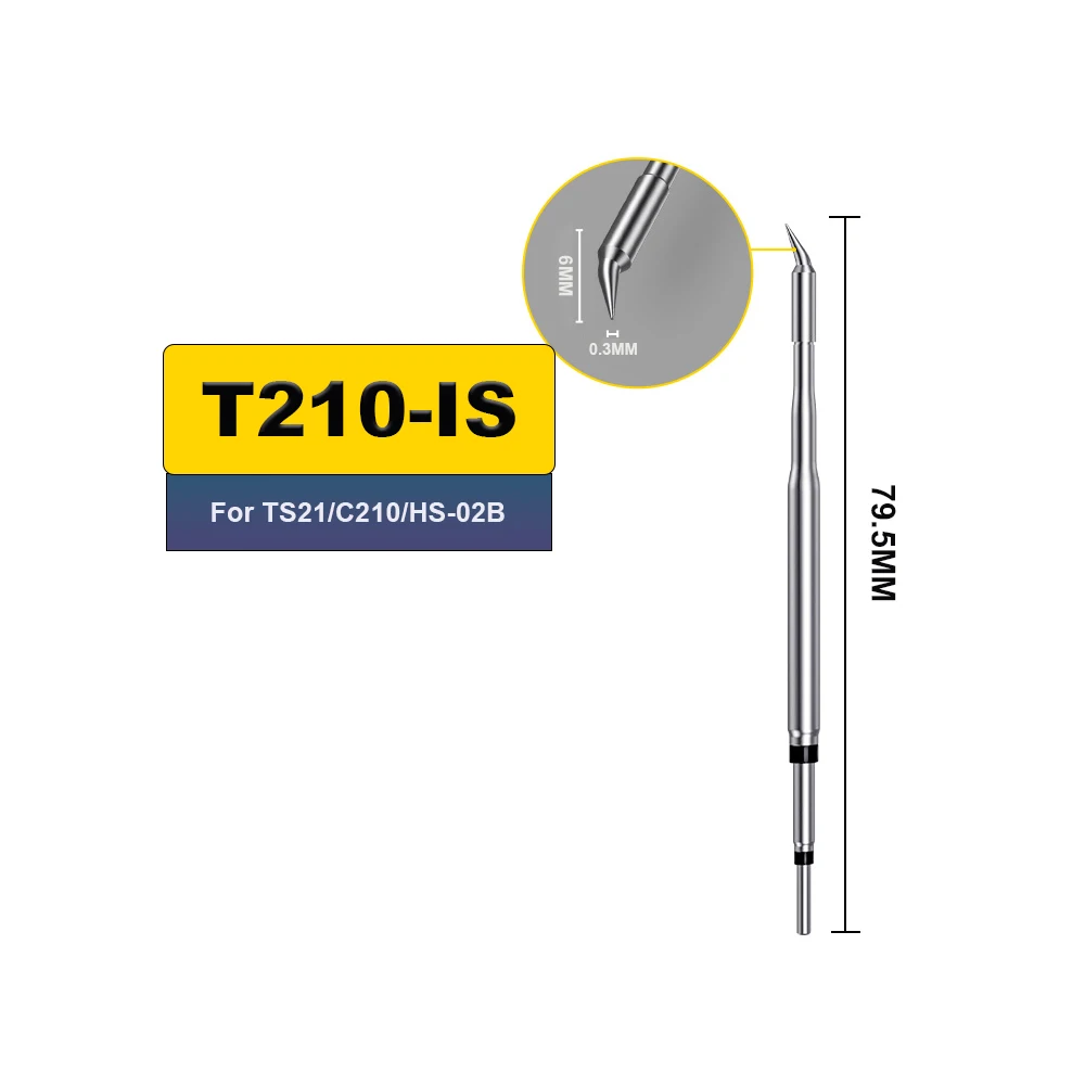 T210 Soldering Tip Super Fine Series 2S heating for TS21 T80 HS