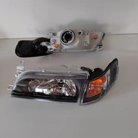 Car Ctystal Headlight Head Lamp  Front Corner Light Turn Signa Lamp For Toyota Corolla AE100 AE104 1993 to1997