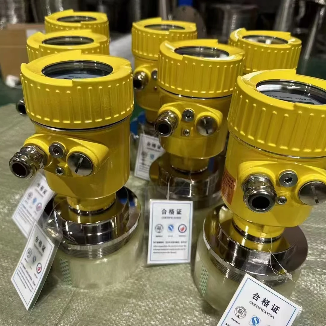 

Factory Price OEM Anti-corrosion radar Type Ash Silo Wireless Level Transmitter 120m with Display System radar Level Gauge Dn80