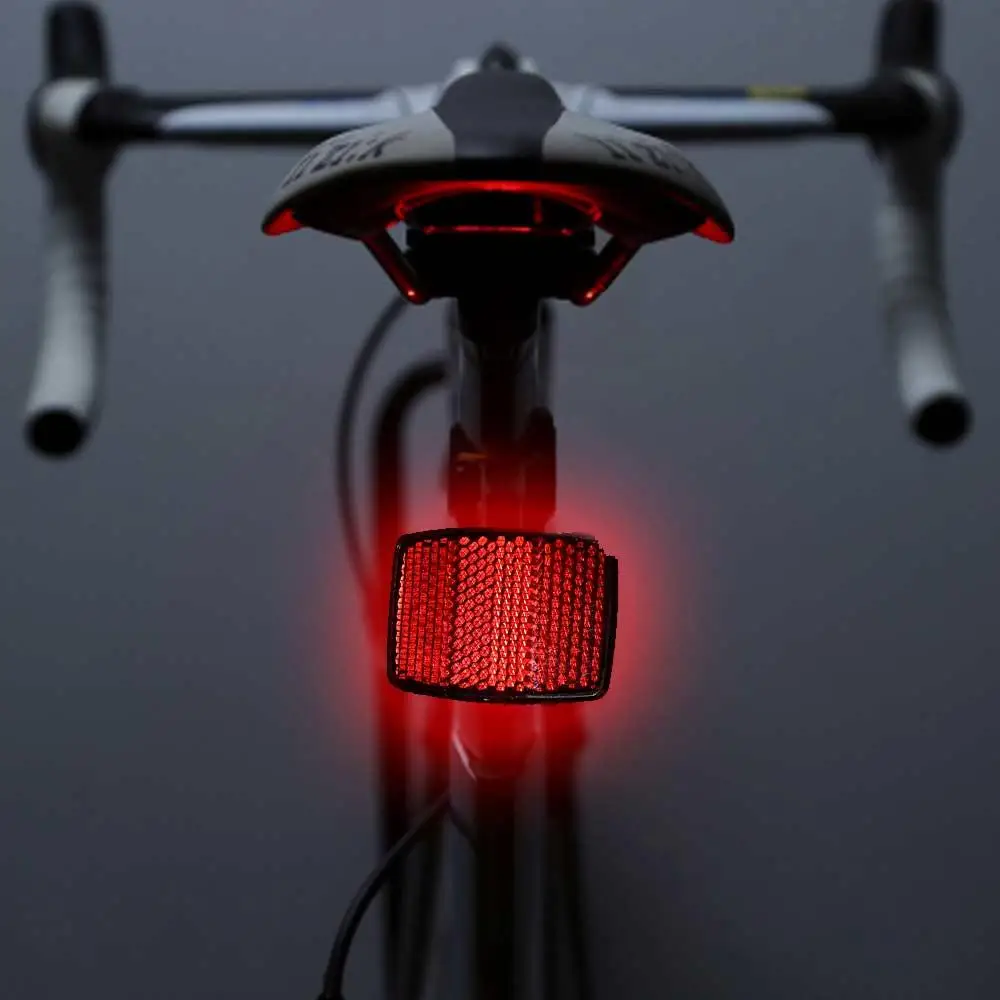 Bike Front Rear Reflective Light Bike Warning Light Bike Handlebar Reflector Bike Reflector Bicycle Reflective Reflector