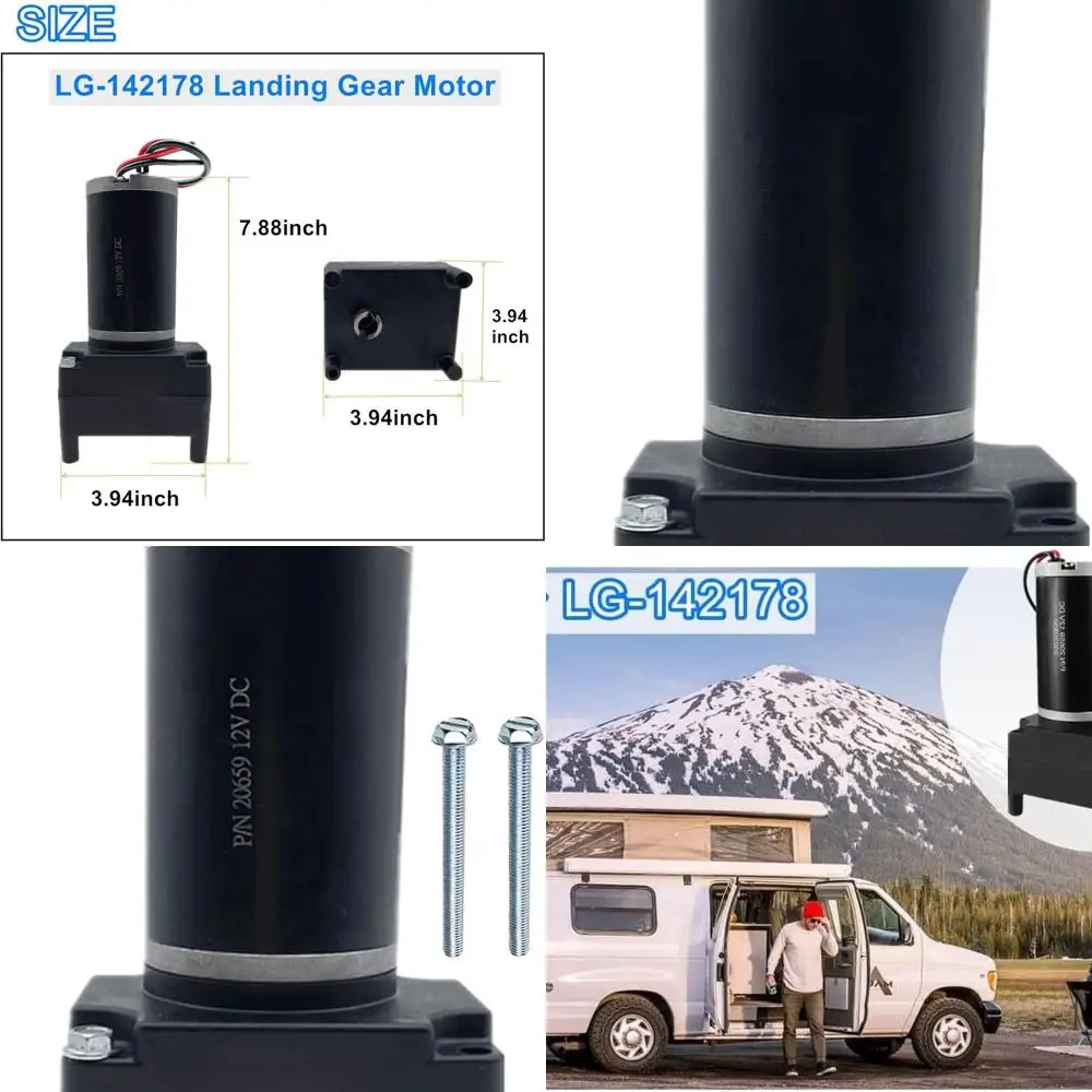 

Электрический двигатель шасси на 5-й колесе для автофургона LG-142178, совместимый с Lippert, Stromberg, Venture и Atwood, грузоподъемность 5500 фунтов, M-900