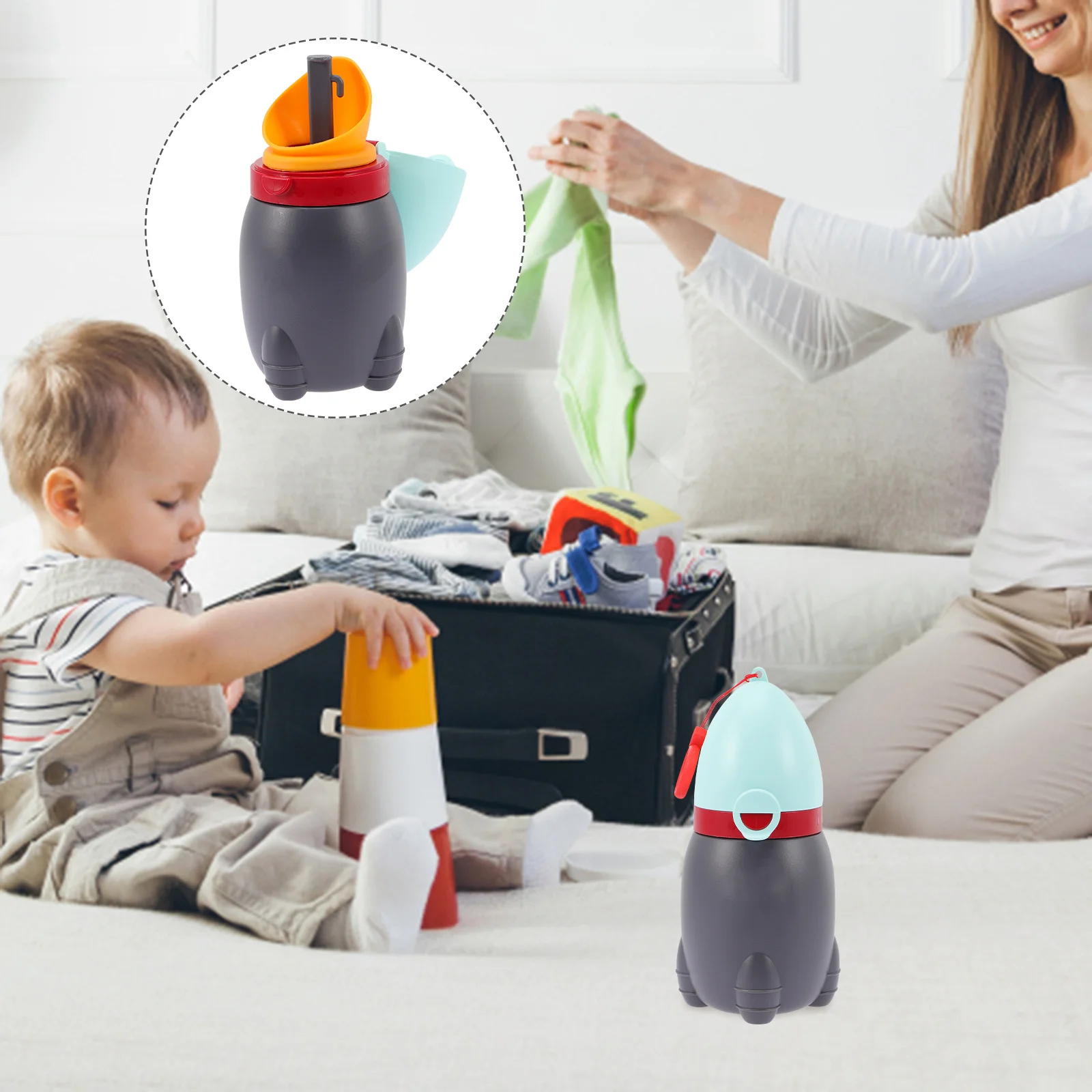 

Toddler Urinal Car Potty Portable Lightweight Emergency Pee Training Cup for Boys Travel Outdoor Use Baby Stuff for Newborn