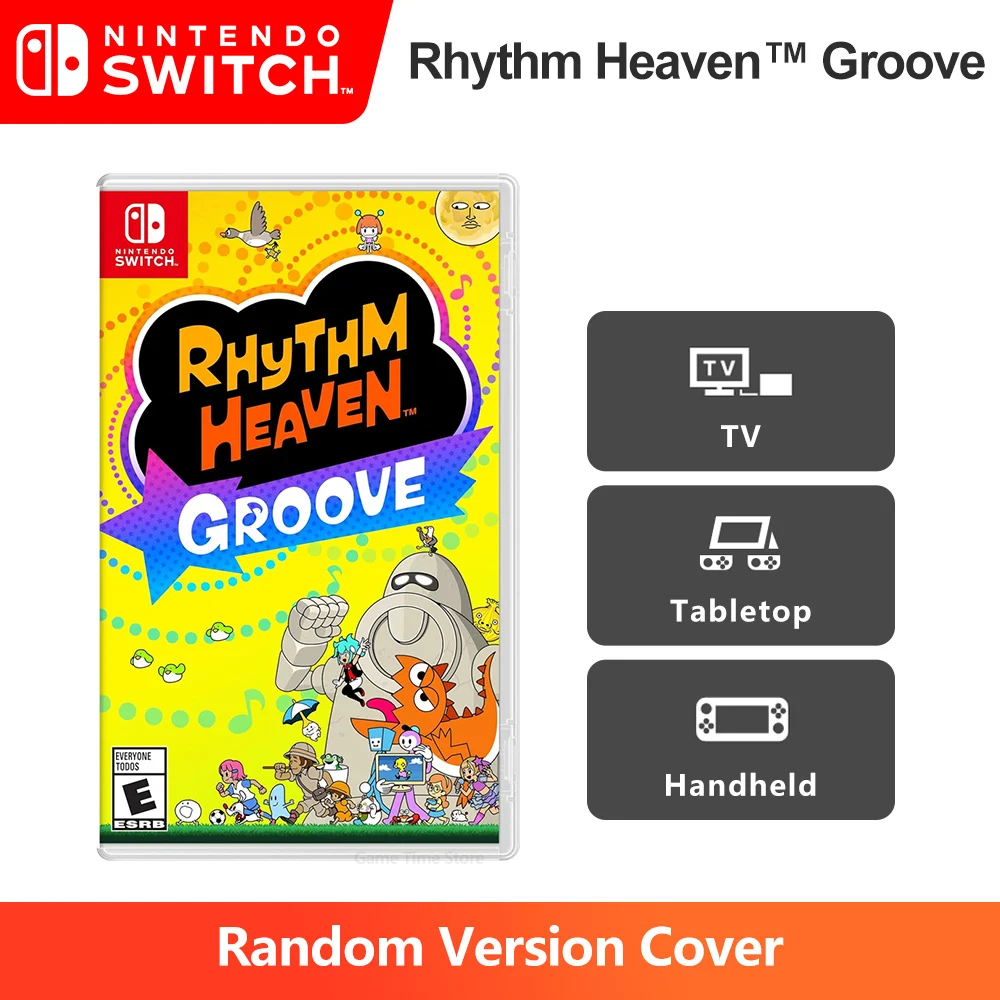 Rhythm Heaven Groove Nintendo Switch Fysieke Kaartspellen Juegos voor Switch 1 Switch 2 Console Spel Aanbiedingen 100% Nieuw en Origineel