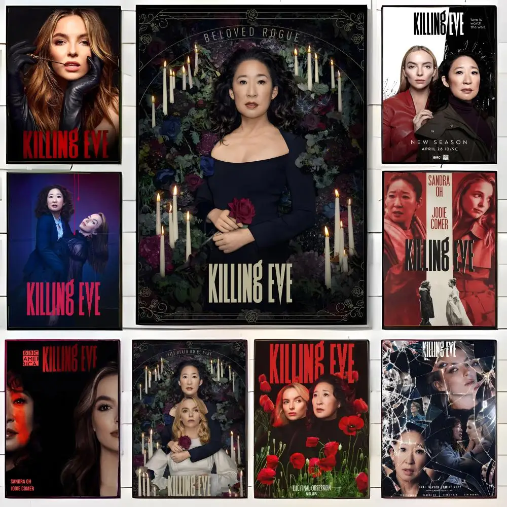 Affiche murale de la série télévisée K-Killing Eve, impression artistique, peinture murale décorative, décoration de la maison, cadeau sans cadre