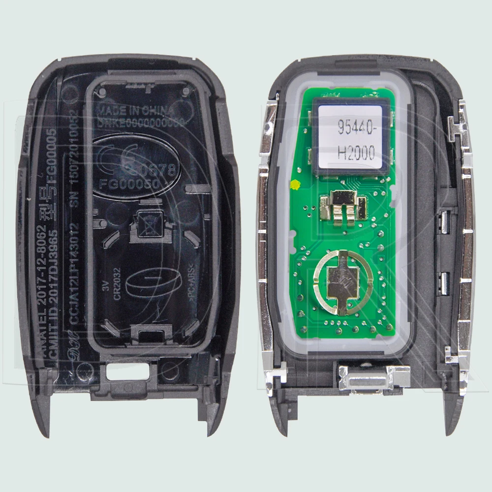 DR 8A Chip 433MHz 95440-H2000 Proximity Card Auto Afstandsbediening Sleutel Voor KIA K2 K3