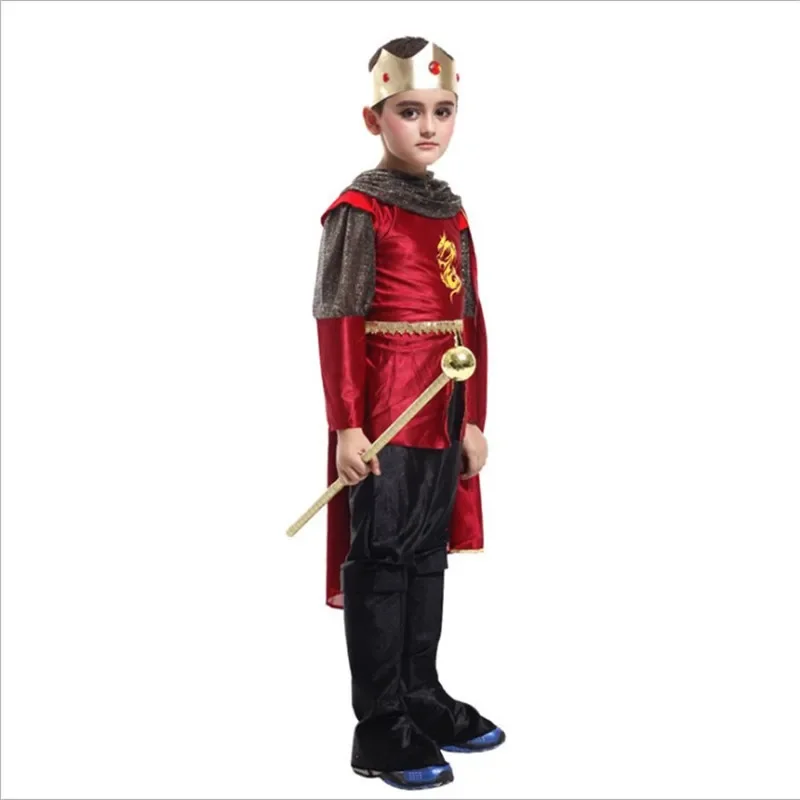 Halloween Cosplay Kids Prince Costume For Children The King Costumes Children's Day Boys Fantasia European Royalty Clothing