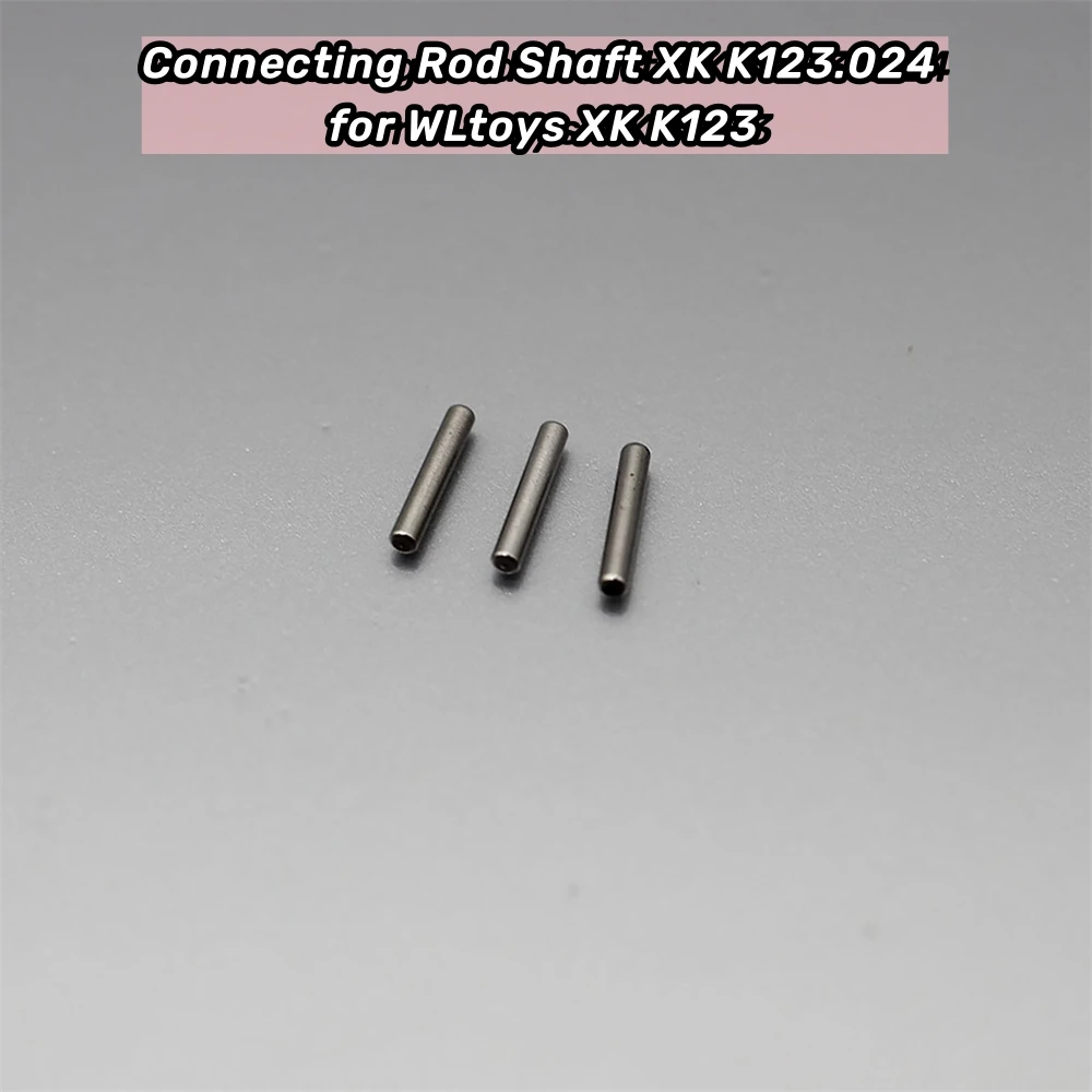 For WLtoys XK K123 Metal Connecting Rod Shaft XK K123.024 RC Upgrade Helicopter Accessories